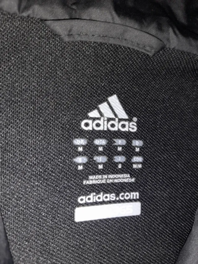 Chaqueta Adidas Talla M Negra