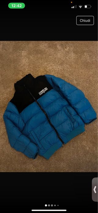 Piumino COMME DES FUCKDOWN Blu e Nero