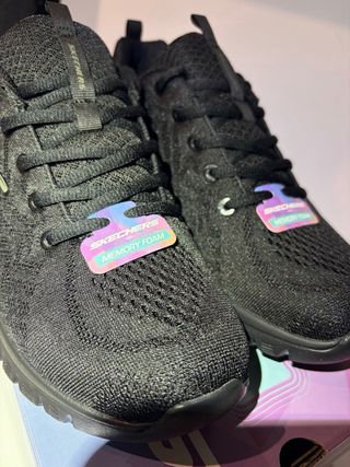 Zapatillas Skechers Negras Memory Foam