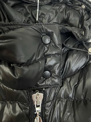 Moncler Parka Nero Piumino Taglia M