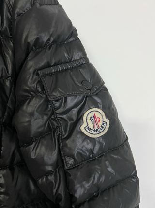 Moncler Parka Nero Piumino Taglia M