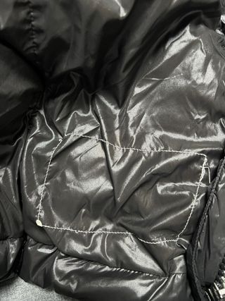 Moncler Parka Nero Piumino Taglia M