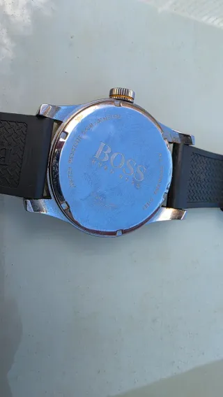 Reloj Boss Orange con correa de goma de 47mm