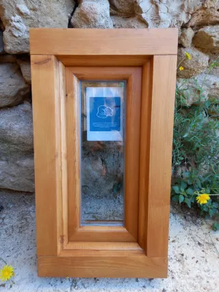 Ventana de madera