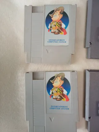 4 Cartuchos Juegos Nintendo NES