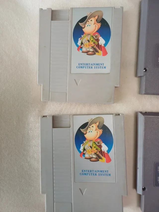 4 Cartuchos Juegos Nintendo NES