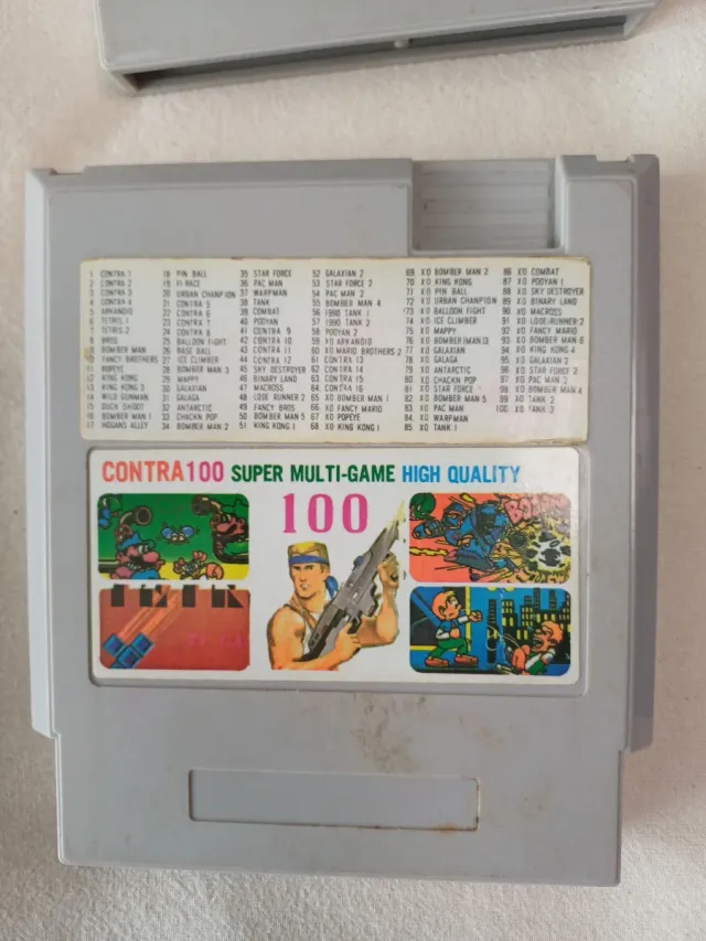 4 Cartuchos Juegos Nintendo NES