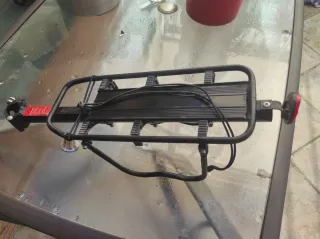 Portaequipajes para sillín de bicicleta