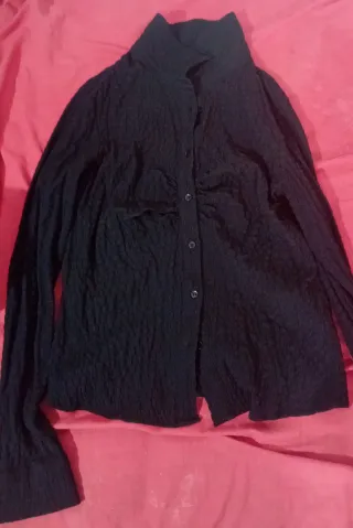 Camisa negra mujer talla 28
