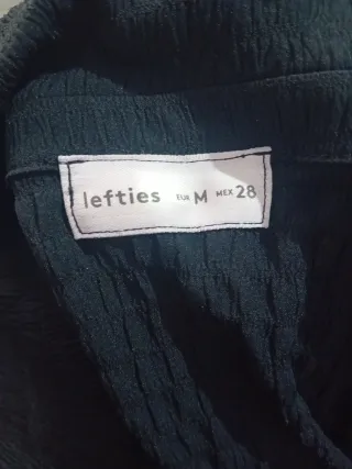 Camisa negra mujer talla 28