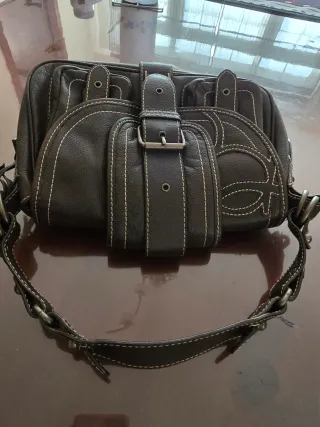 Bolso Piel Purificación García Marrón