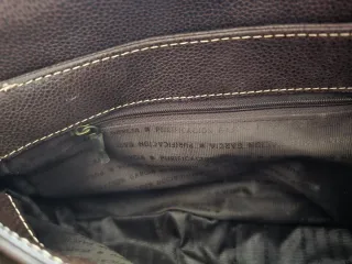 Bolso Piel Purificación García Marrón