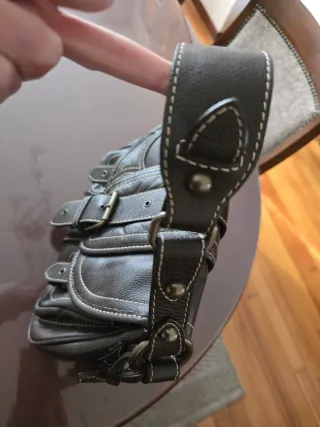 Bolso Piel Purificación García Marrón