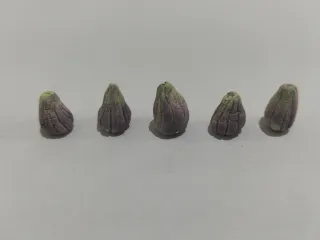 Brevas en miniatura para belenes hechas a mano