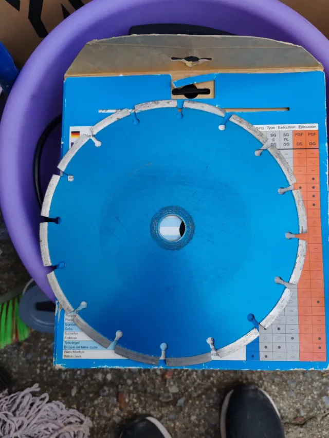 Disco Diamante Pferd 230mm 9