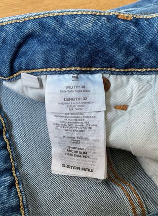 Pantalón vaquero de hombre de G-Star Raw (W30/L32)