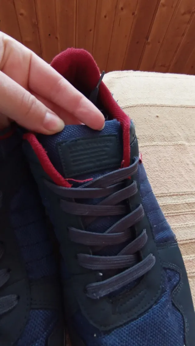 Zapatillas Levi's Hombre Talla 45 Azul/Rojo