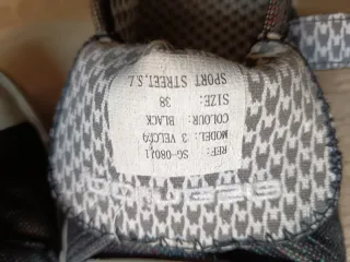 Bambas Polinesia jaspeado oscuro y multicolor