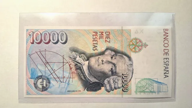 Billete 10000 Pesetas año 1992. SIN CIRCULAR.