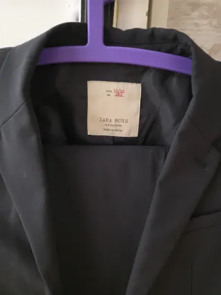 Traje Zara Niño Talla 11-12 Años