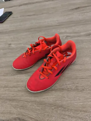 Zapatillas Fútbol Sala Adidas Rojas