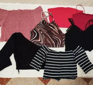 Conjunto de 5 Tops Mujer