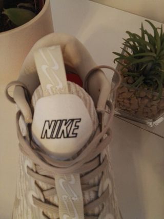 Zapatillas Nike Hombre Talla 43 Beige/Rojo