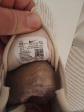 Zapatillas Nike Hombre Talla 43 Beige/Rojo