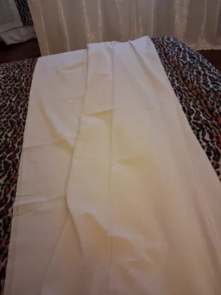 Lenzuola matrimoniali beige mistolino mai usato