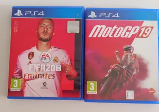 PS4 FIFA 20 y MotoGP 19