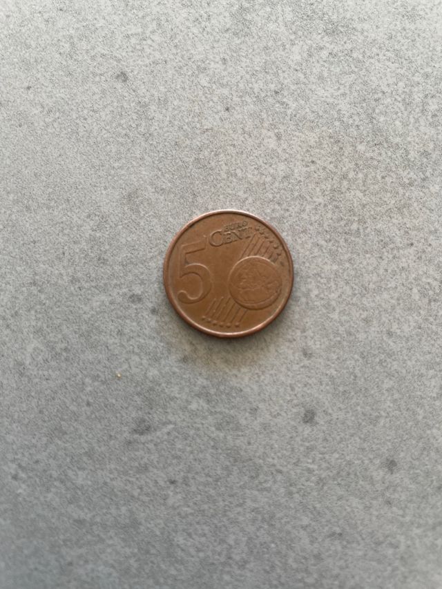 Moneda 5 céntimos Portugal 2005