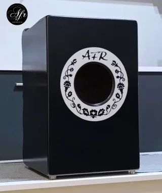 Cajón Flamenco Profesional Negro