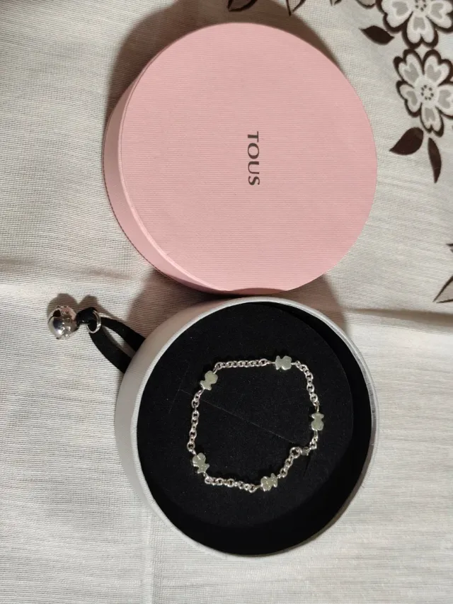 Pulsera Tous Oso Plata