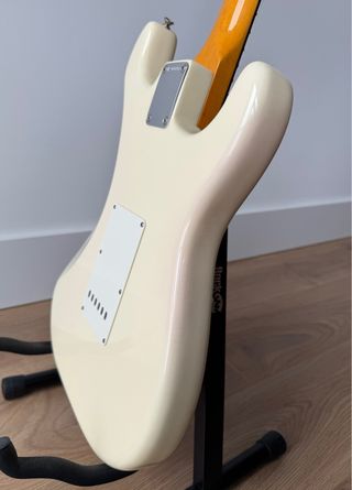 Fender Stratocaster AV II 61 Olympic White zurda