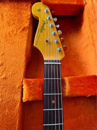 Fender Stratocaster AV II 61 Olympic White zurda