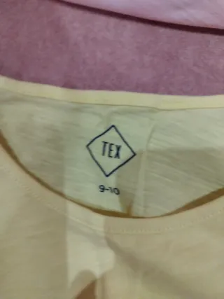 Lote camisetas niña