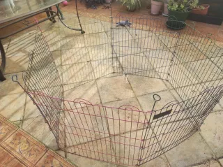 Parque portátil para mascotas