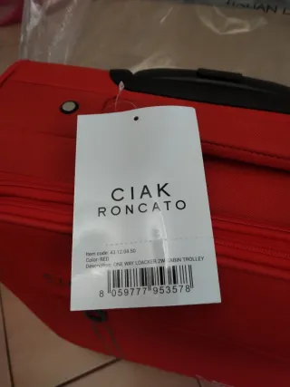 Trolley cabina Roncato rosso nuovo