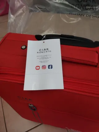 Trolley cabina Roncato rosso nuovo