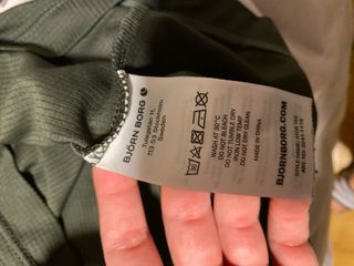 Camiseta Bjorn Borg Talla XL Verde y Blanca