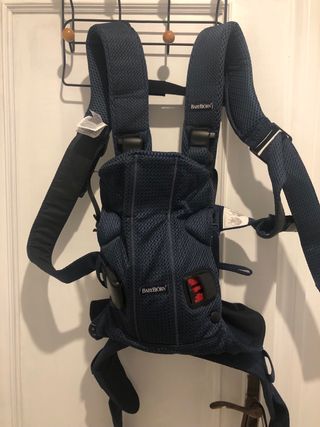 Mochila porta bebé BabyBjörn azul