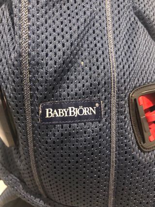 Mochila porta bebé BabyBjörn azul