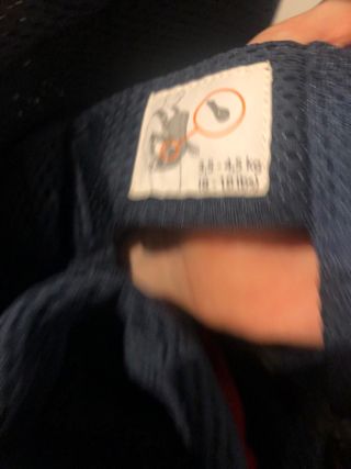 Mochila porta bebé BabyBjörn azul