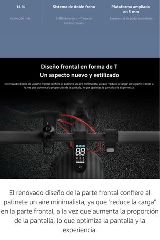 Patinete Eléctrico con Candado