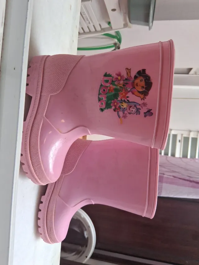 Botas de agua Dora la Exploradora niña número 25