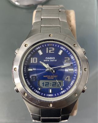 Reloj Casio Wave Ceptor Analógico Digital
