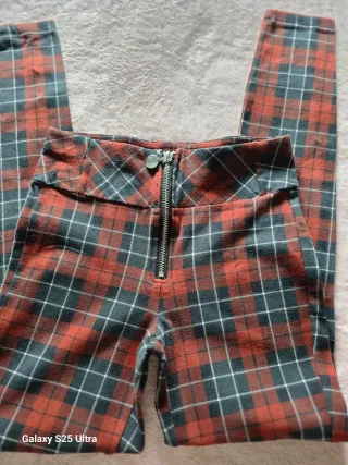 Leggings térmicos Calzedonia cuadros