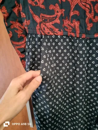 Mono largo estampado