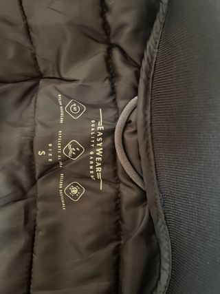 Chaleco acolchado gris chico