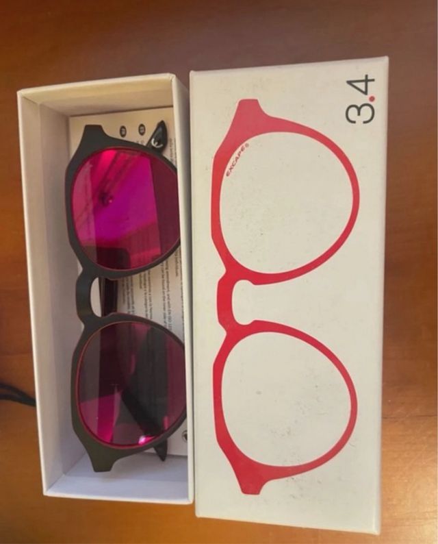 Set gioielli EXCAPE rosa e rosso